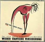 Alte Versichungswerbung zu Lebensversicherung