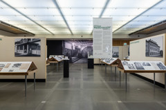 Eine Ausstellung von Architektur im Ringturm im Jahr 2022