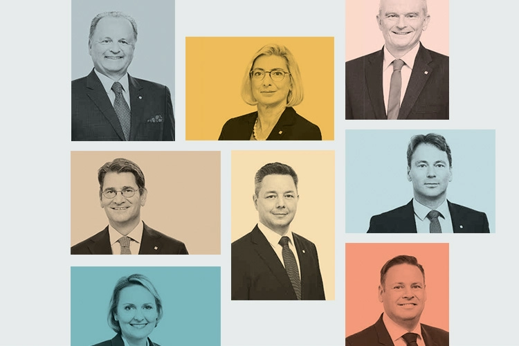 © original by Ian Ehm Fotocollage VIG Vorstand für Hauptversammlung 2019
